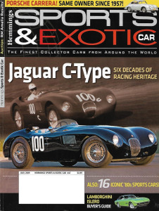 HEMMINGS SPORTS & EXOTIC CAR 2009 JULY - JAGUAR C-TYPE, PORSCHE CARRERA, ISLERO